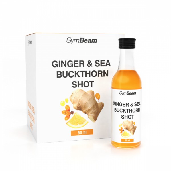 Zázvorový shot s rakytníkem 50 ml
