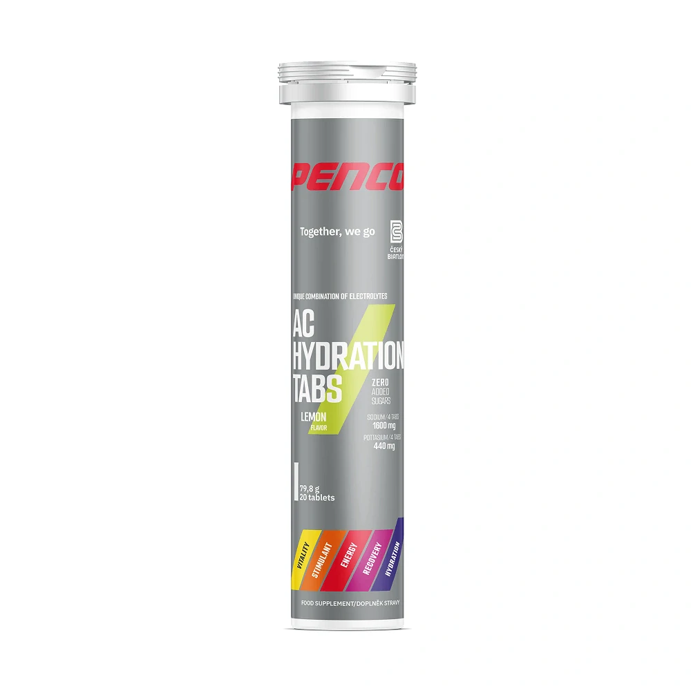 Rozpustné tablety AC HYDRATION TABS 20 tbl Citron