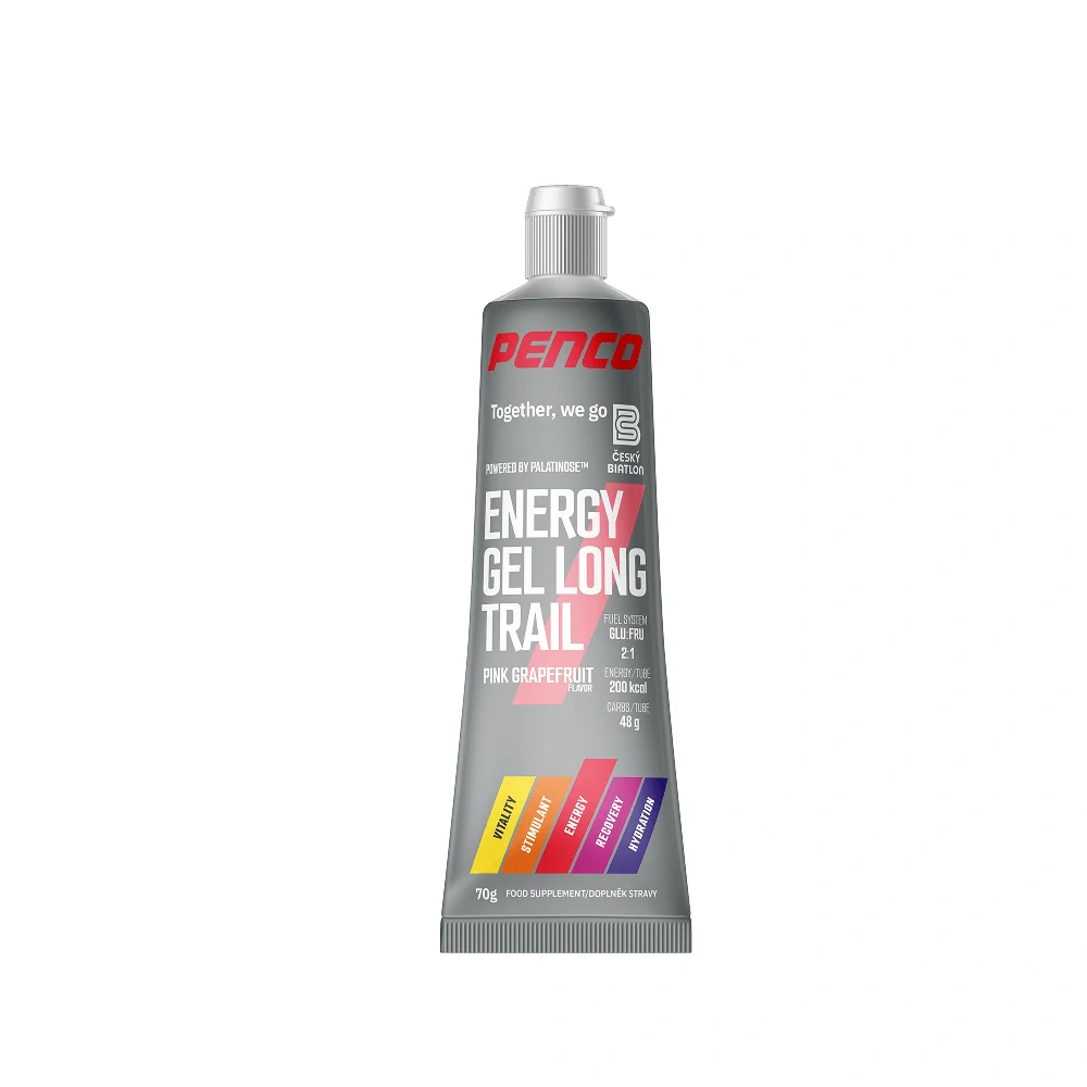 Energetický gel LONG TRAIL TUBA 70g Růžový grep