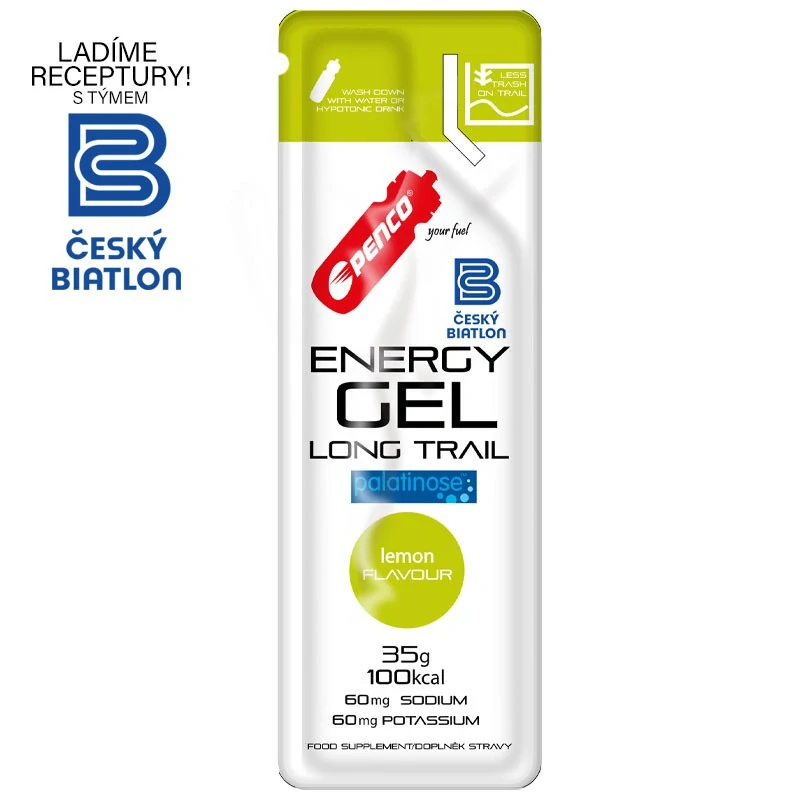 Energetický gel LONG TRAIL 35g Citron