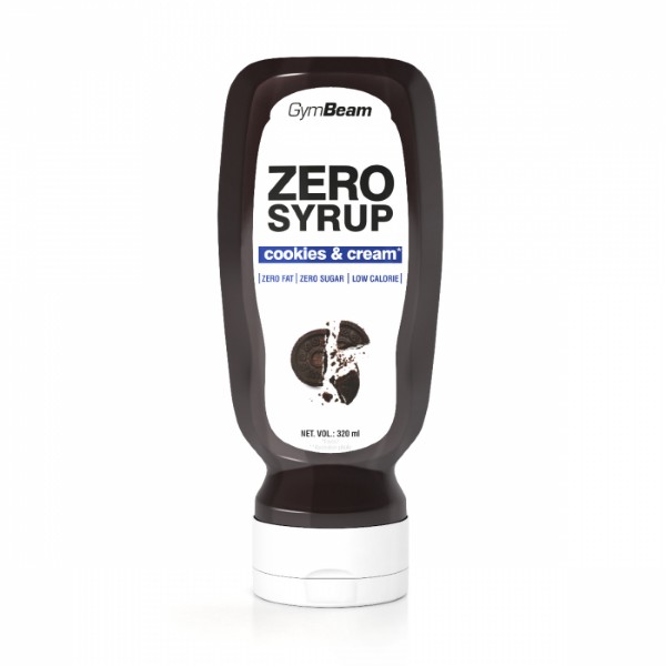 ZERO SIRUP Cookies & Cream 320 ml - GymBeam