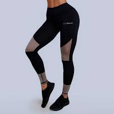 Dámské legíny Black Silver - GymBeam