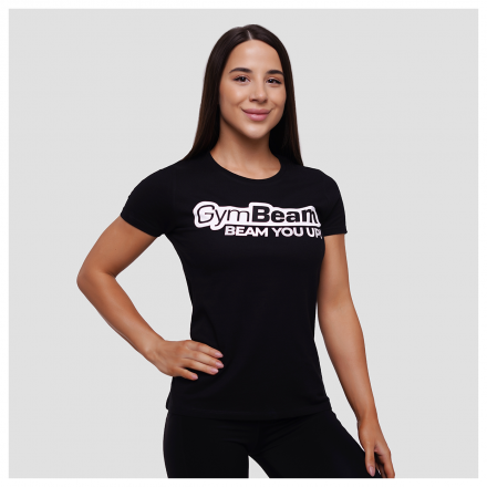 Dámské Tričko Beam Black - GymBeam