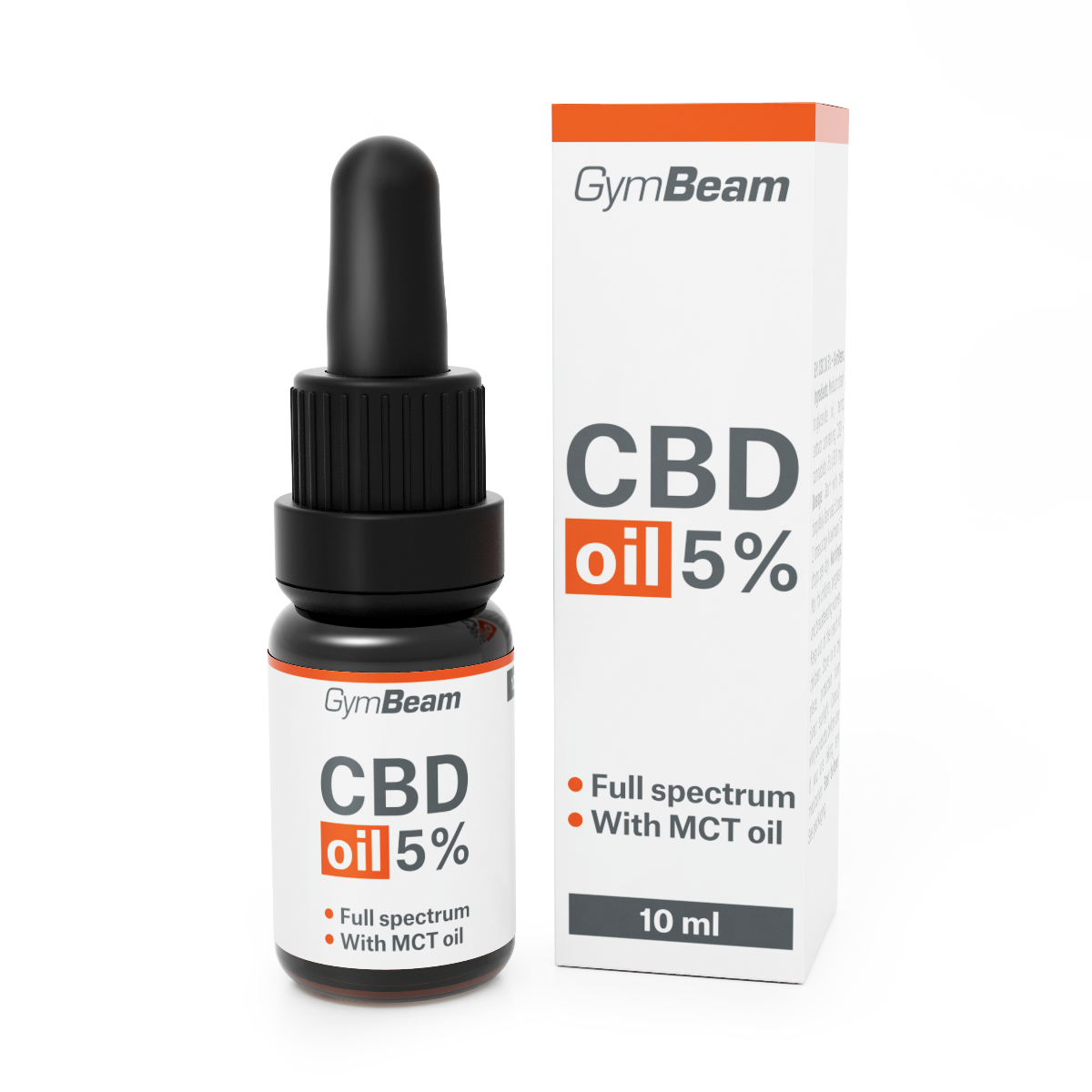 CBD olej 5% - GymBeam