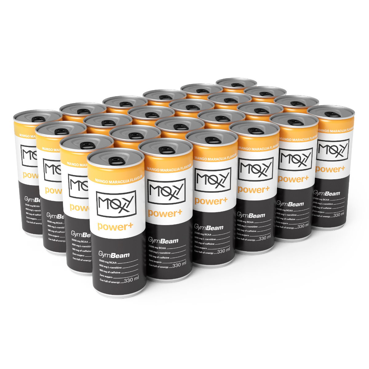 MOXY power+ Energy Drink 330 ml - GymBeam